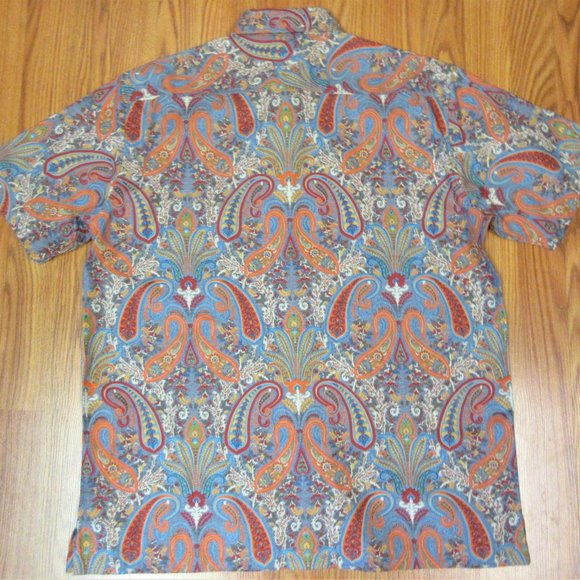 ROBERT GRAHAM REGULAR FIT 100% COTTON SHIRT - Picture 4 of 4